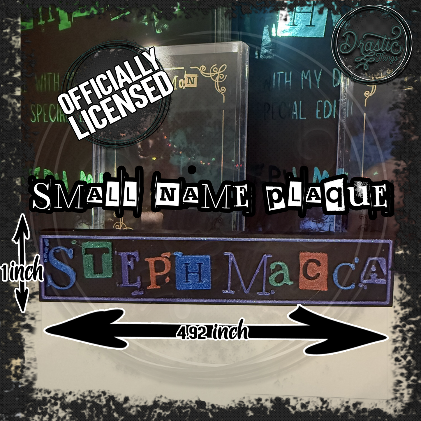 Steph Macca Name Plaque's