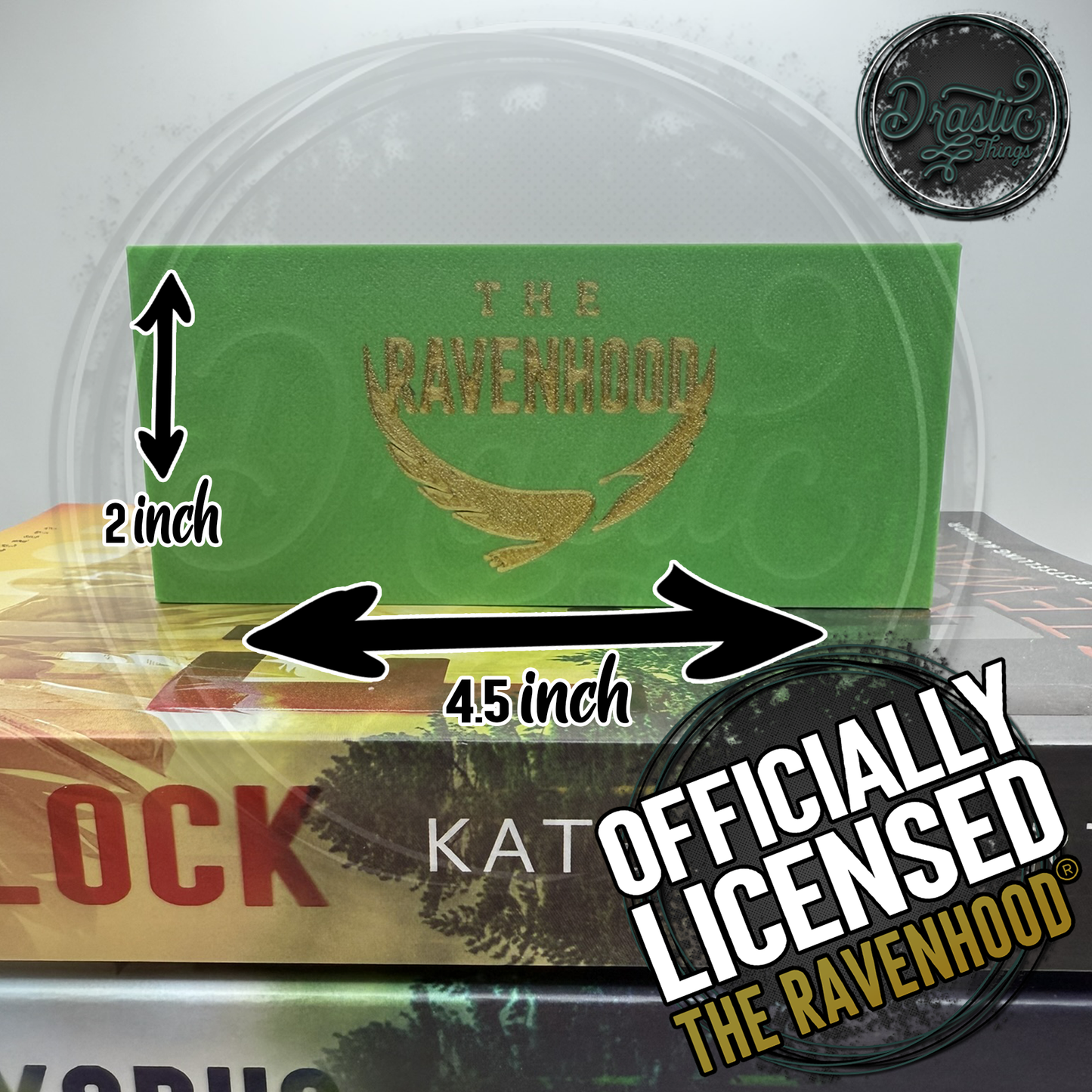 The Ravenhood Series Character Name Plaques.