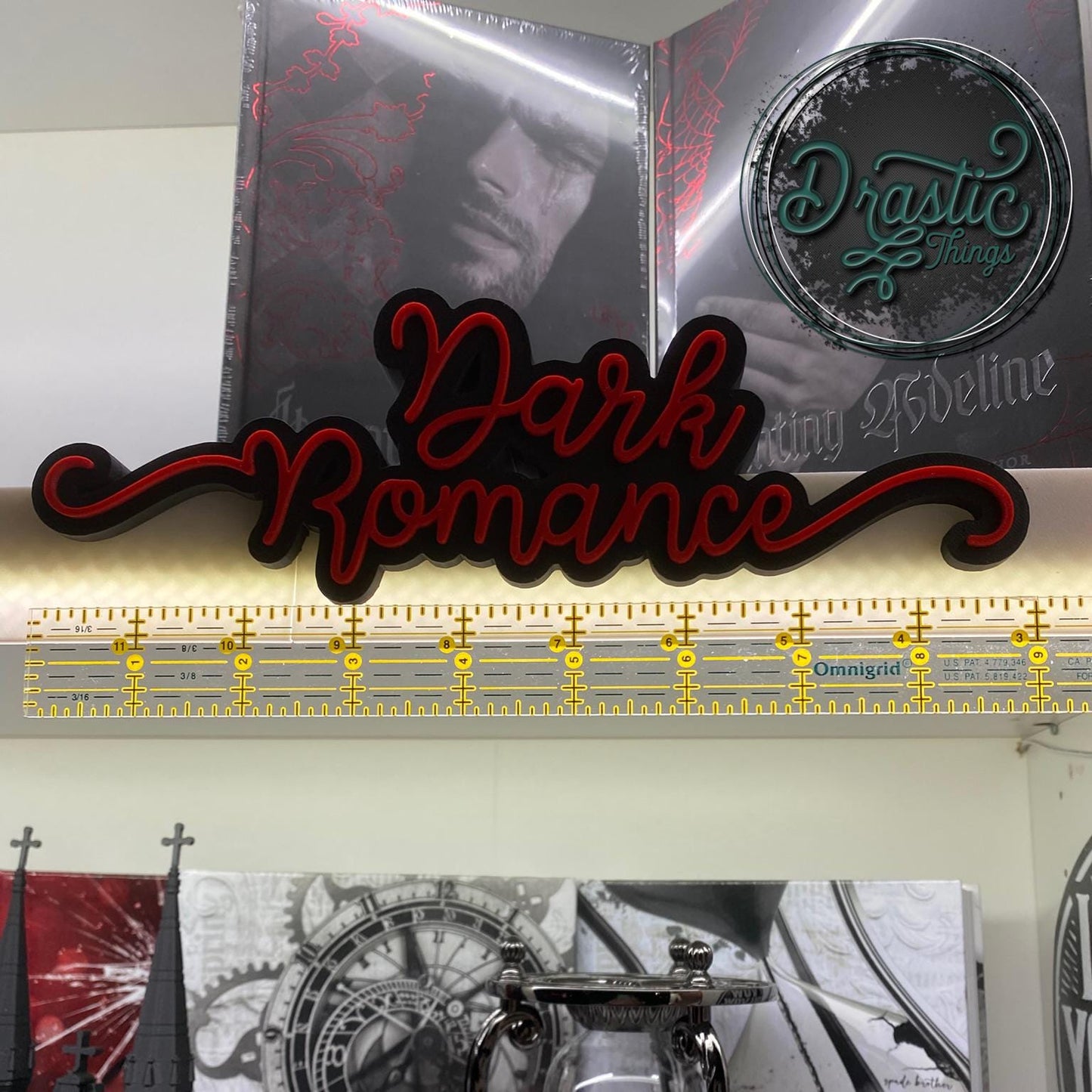 Dark Romance Bookshelf word