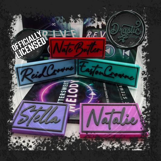 Bittersweet Symphony Name Plaques