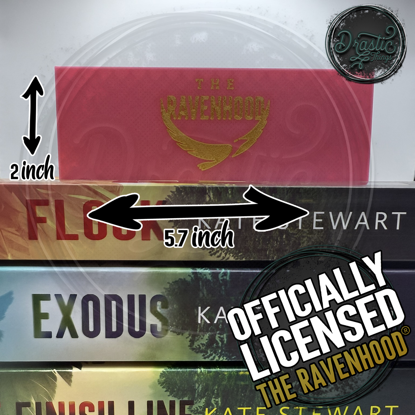 The Ravenhood Series Character Name Plaques.