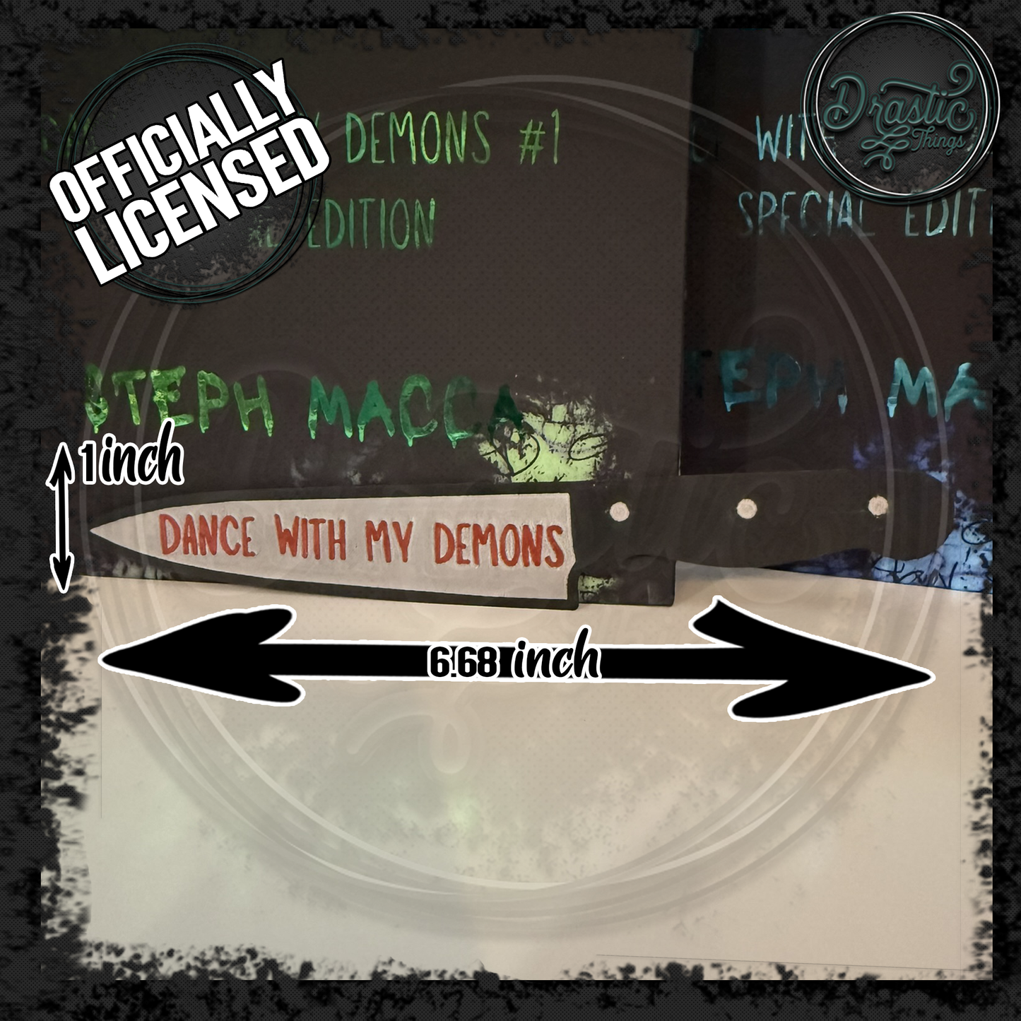 Dance With My Demon Bookmark.