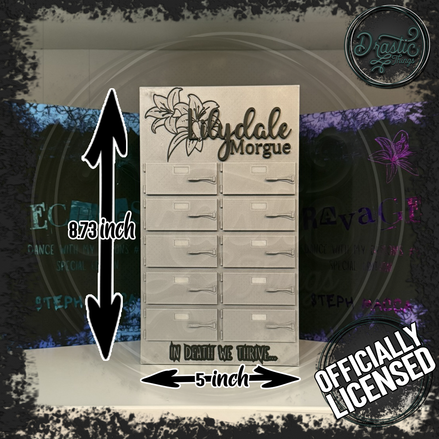 Morgue Bookshelf Storage Box