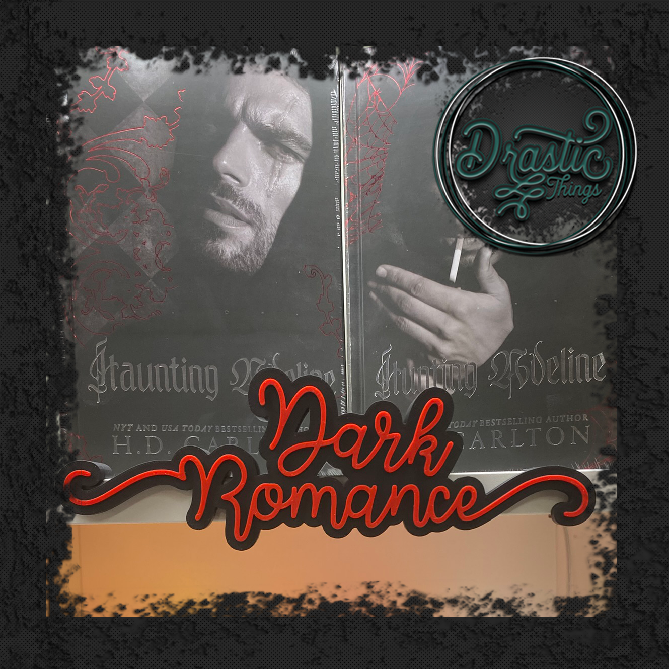 Dark Romance Bookshelf word