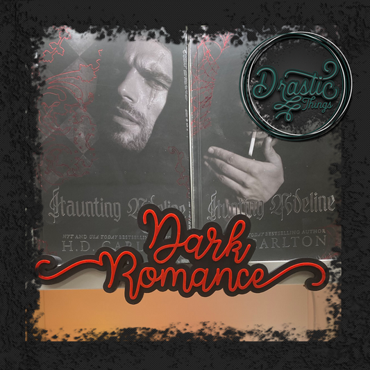 Dark Romance Bookshelf word