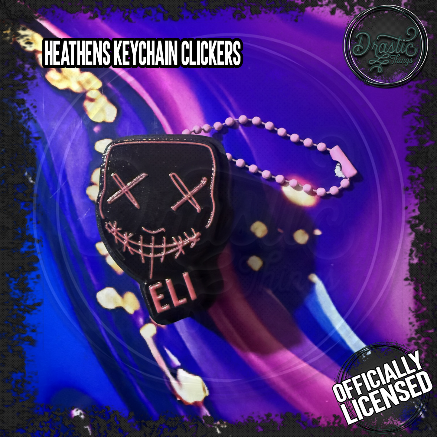 Rina Kent | Officially Licensed | Heathens Keychain Clickers