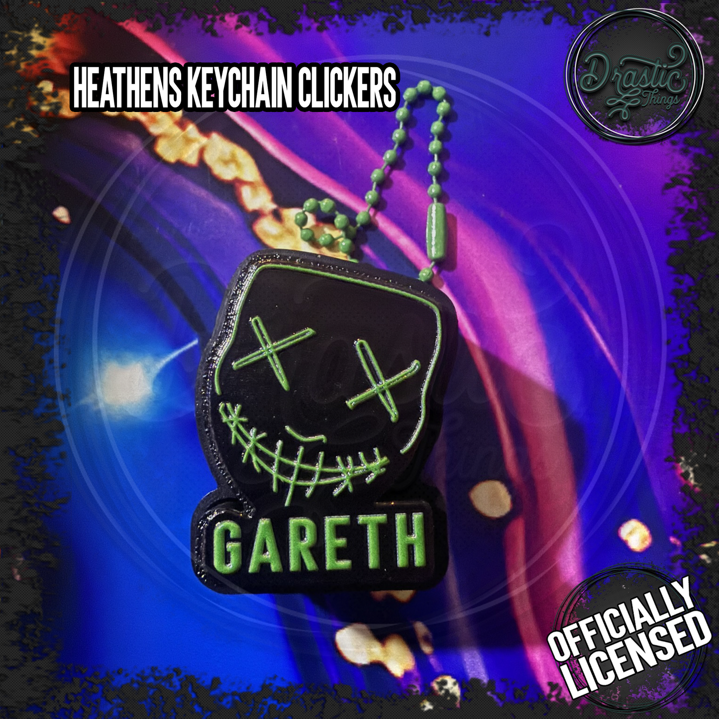 Rina Kent | Officially Licensed | Heathens Keychain Clickers