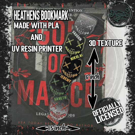 Rina Kent | Officially Licensed | Heathens Bookmark