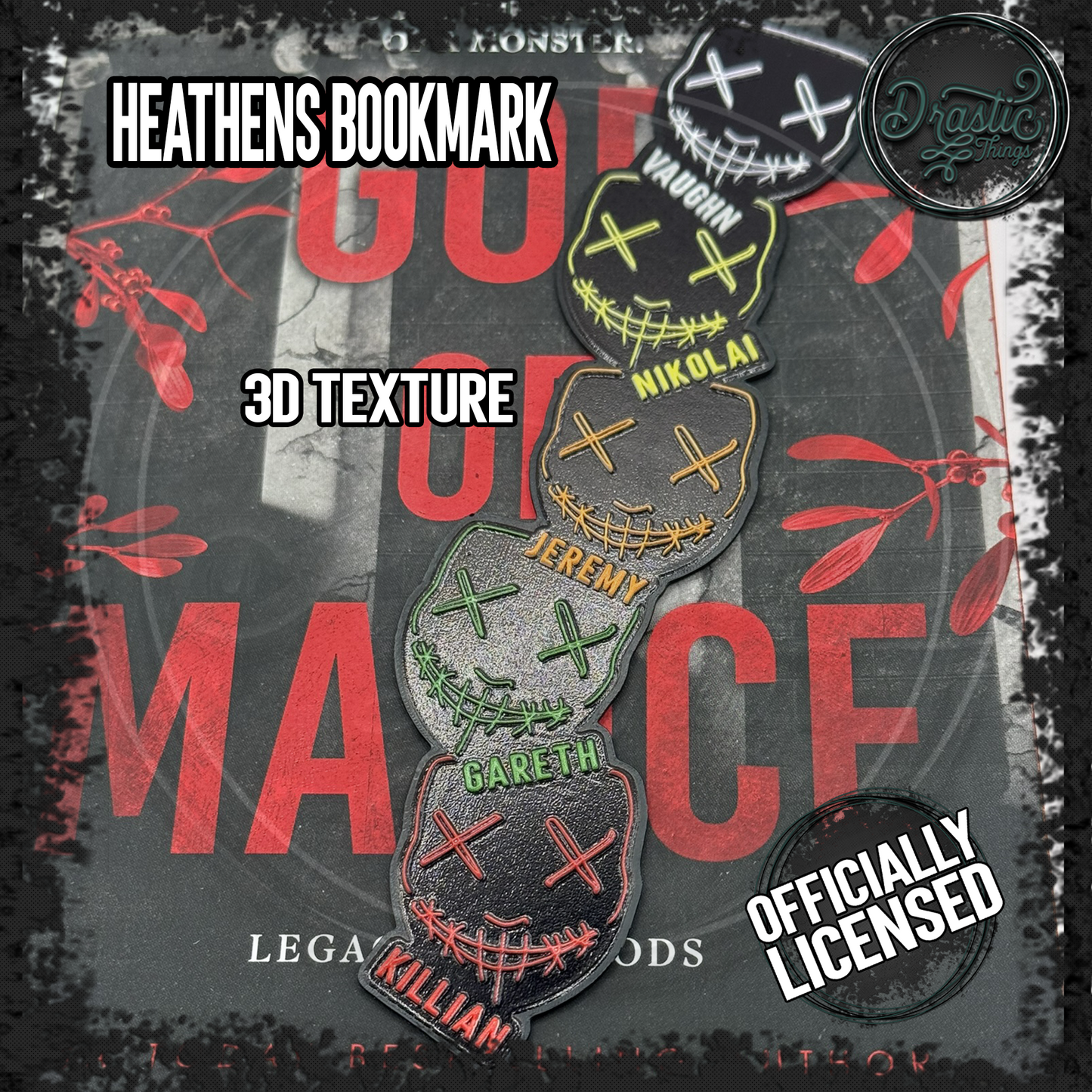 Rina Kent | Officially Licensed | Heathens Bookmark