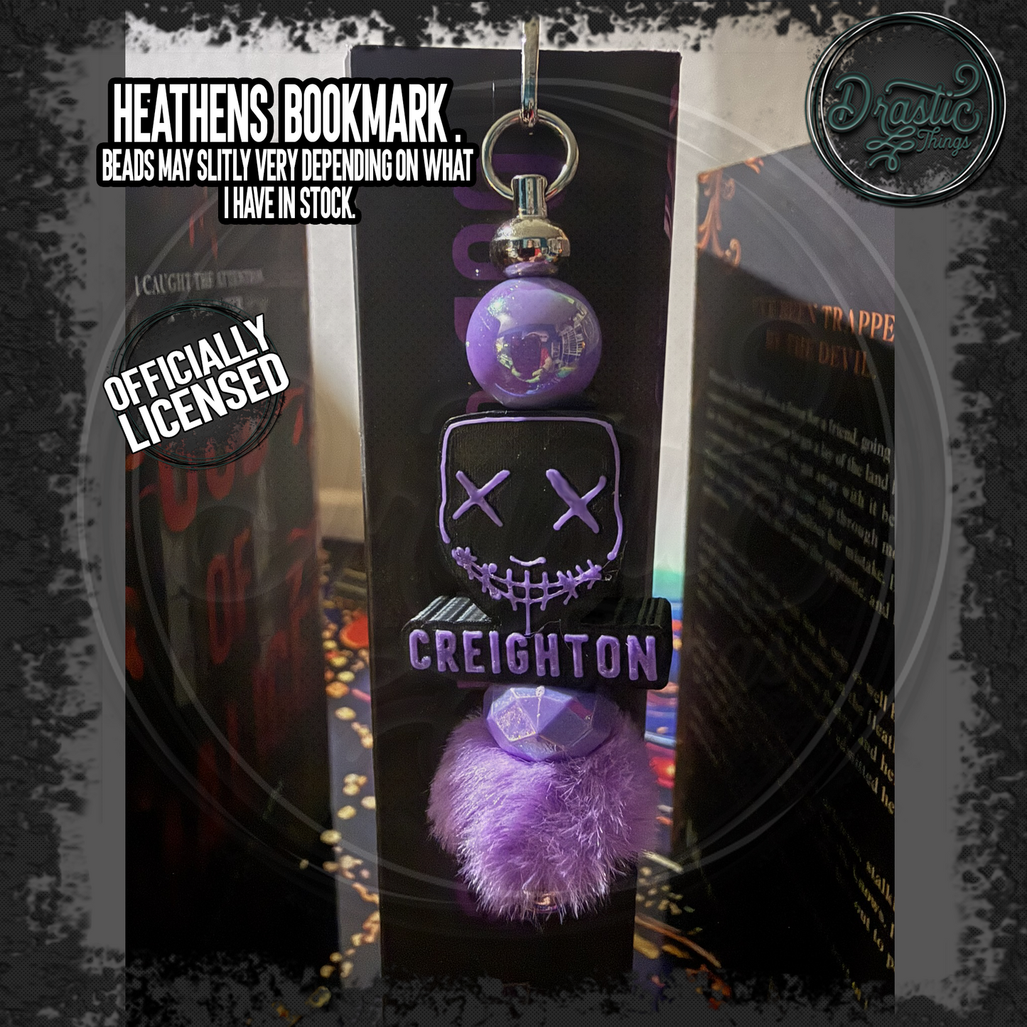 Rina Kent | Officially Licensed | Heathens Beaded Bookmarks