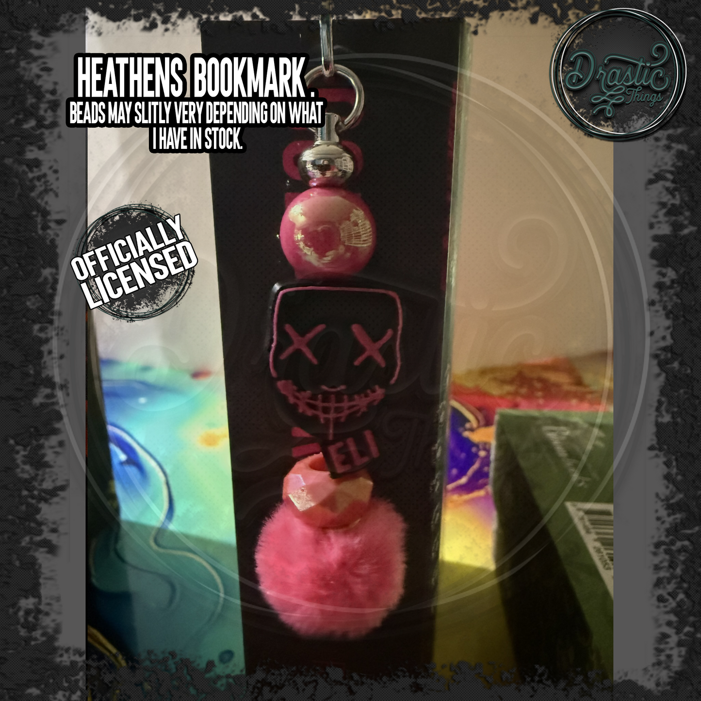 Rina Kent | Officially Licensed | Heathens Beaded Bookmarks