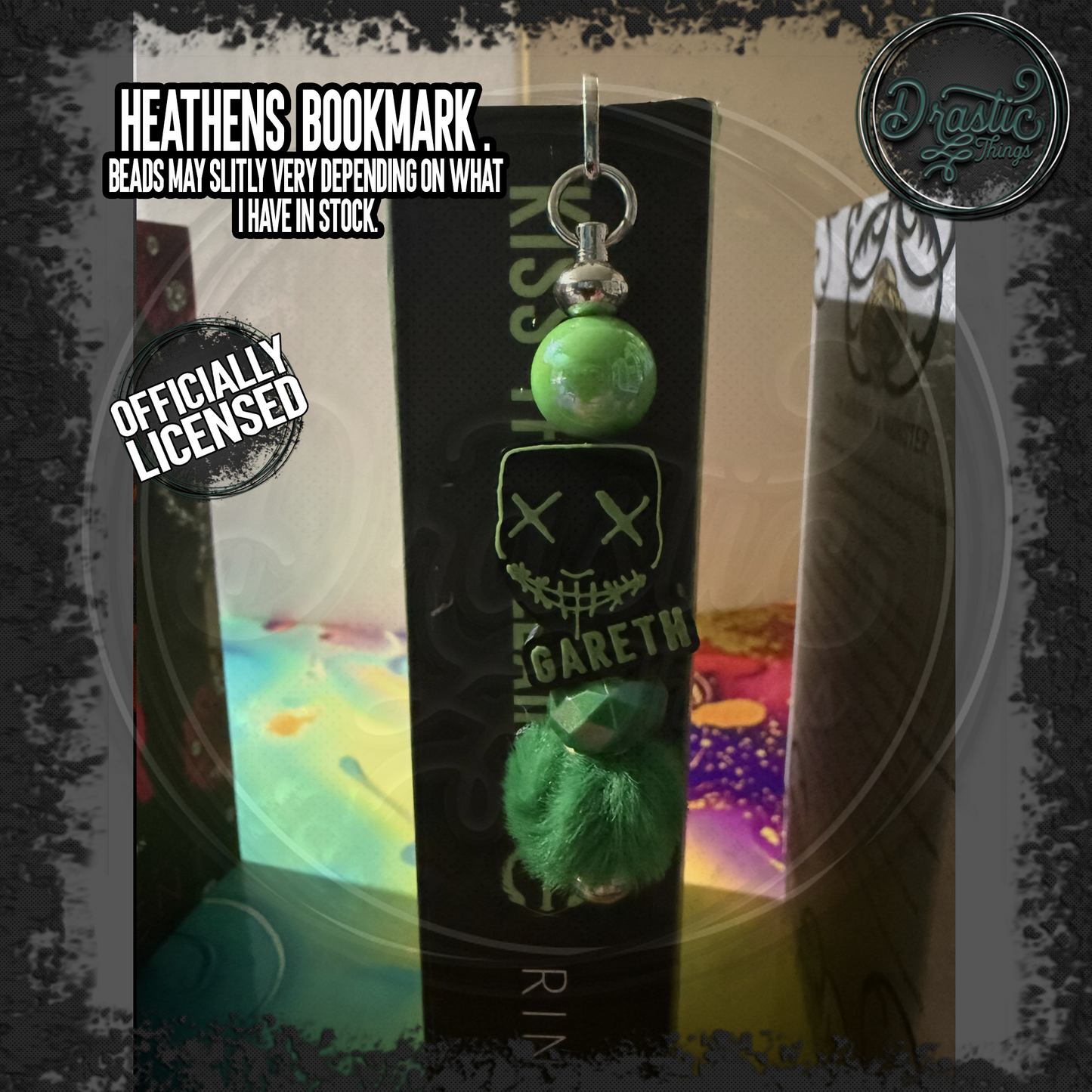 Rina Kent | Officially Licensed | Heathens Beaded Bookmarks
