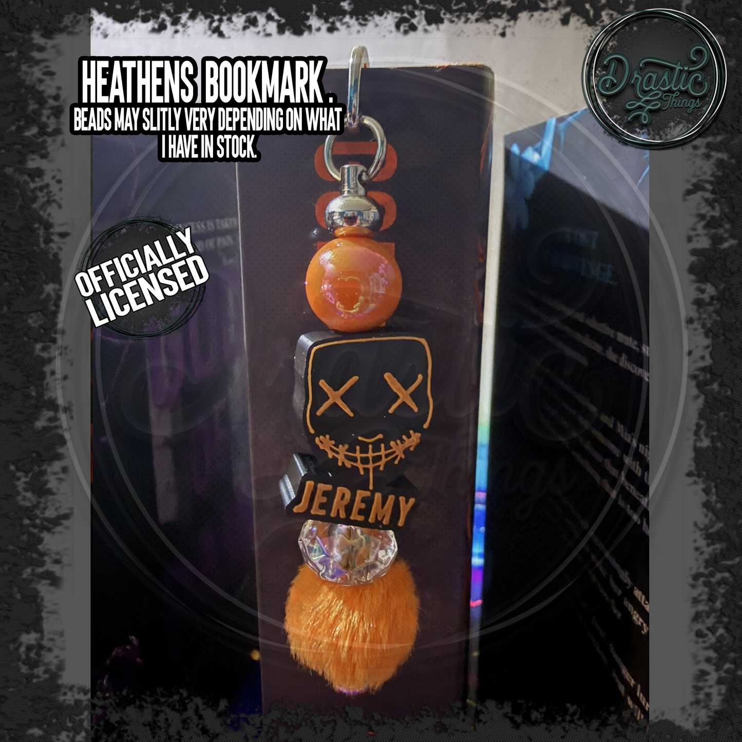 Rina Kent | Officially Licensed | Heathens Beaded Bookmarks