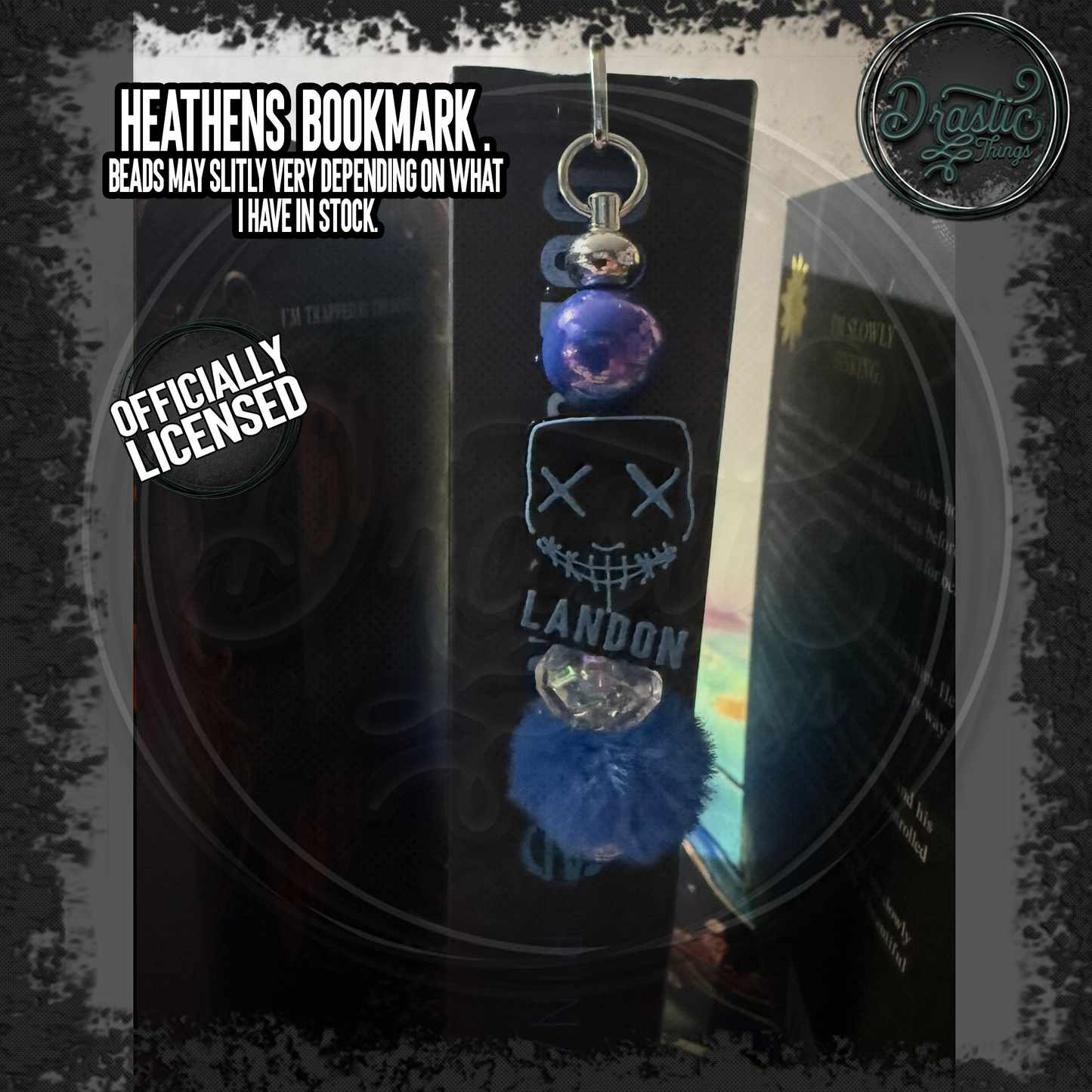 Rina Kent | Officially Licensed | Heathens Beaded Bookmarks