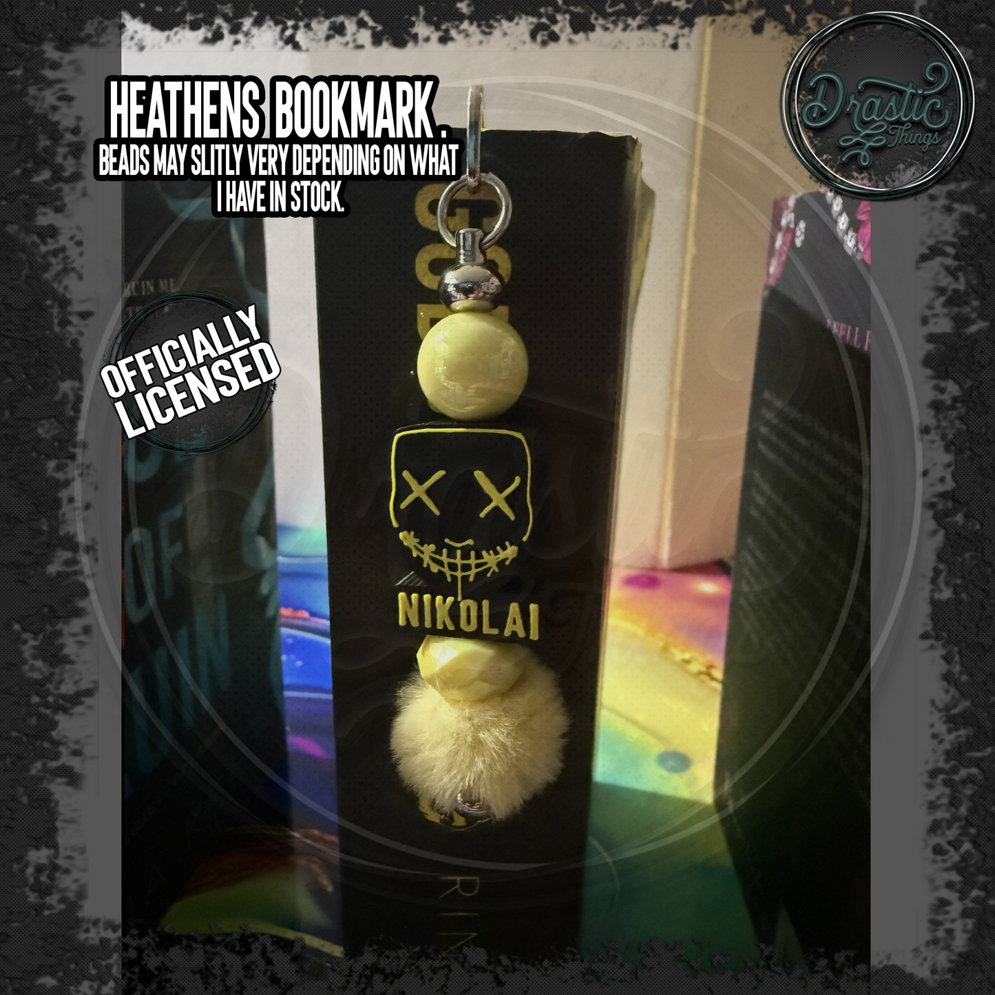 Rina Kent | Officially Licensed | Heathens Beaded Bookmarks