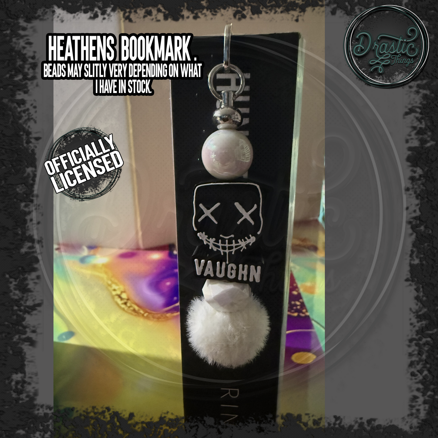 Rina Kent | Officially Licensed | Heathens Beaded Bookmarks