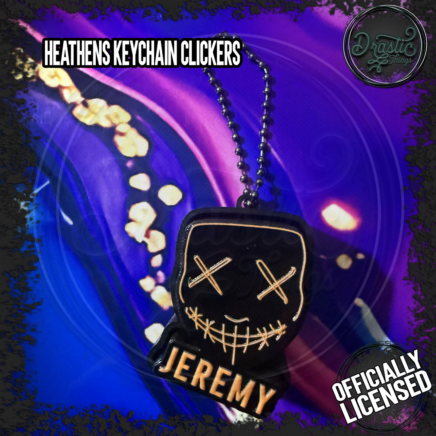 Rina Kent | Officially Licensed | Heathens Keychain Clickers