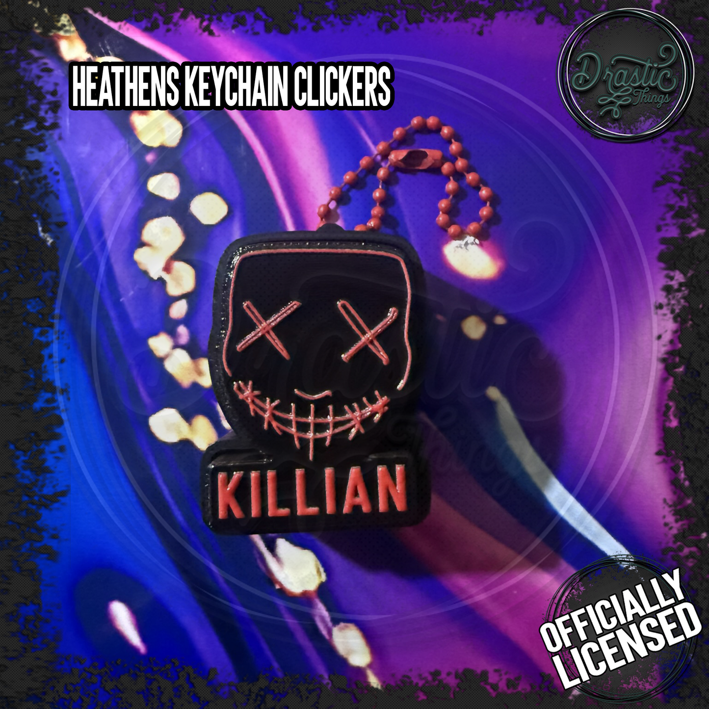 Rina Kent | Officially Licensed | Heathens Keychain Clickers