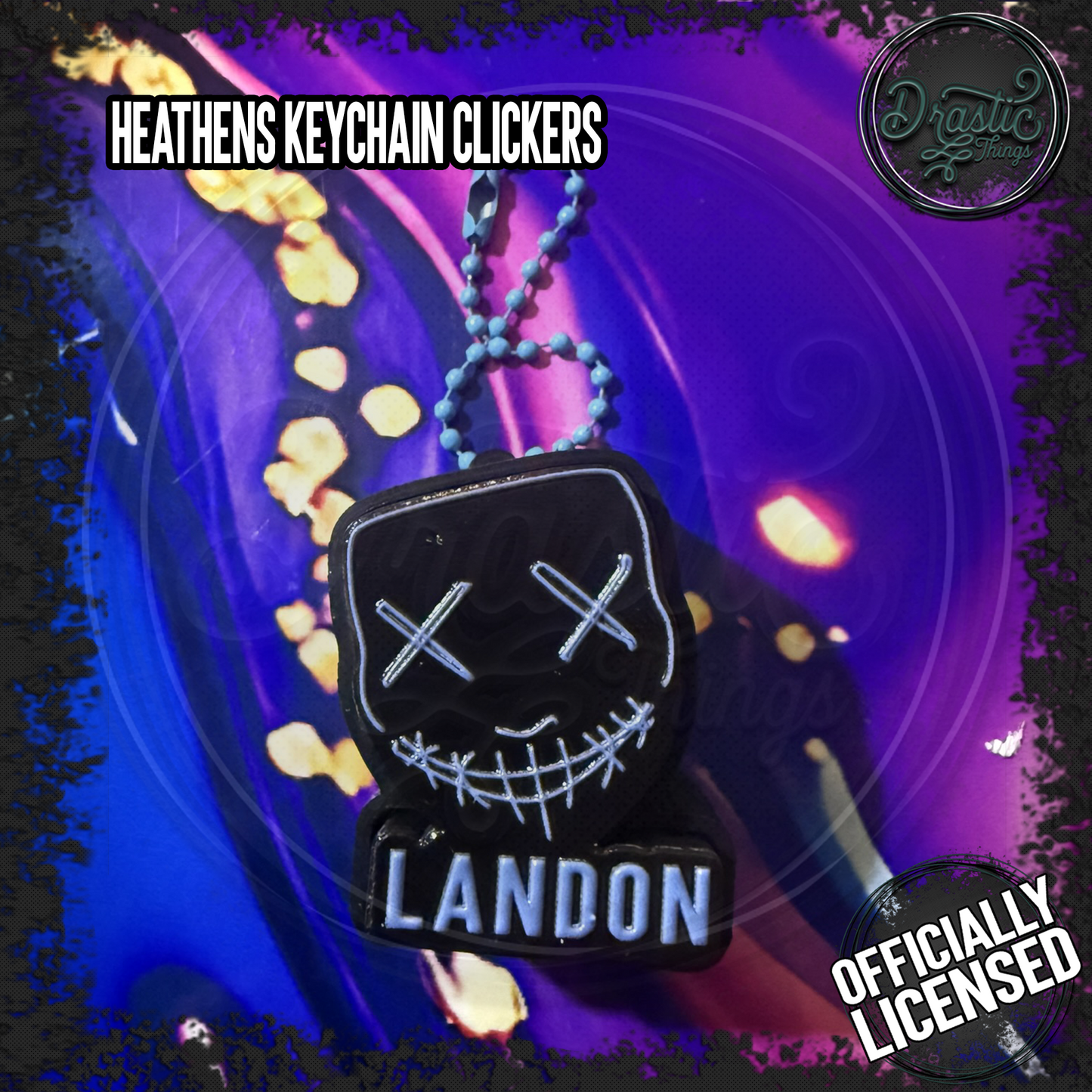 Rina Kent | Officially Licensed | Heathens Keychain Clickers