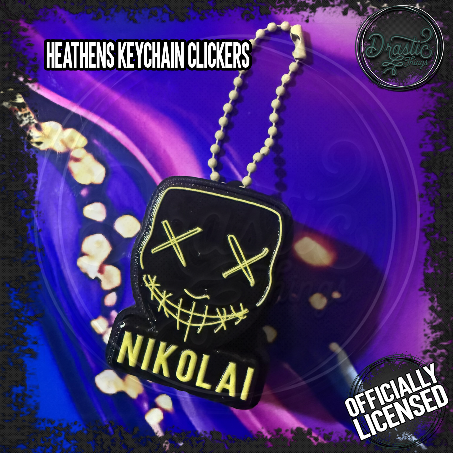 Rina Kent | Officially Licensed | Heathens Keychain Clickers