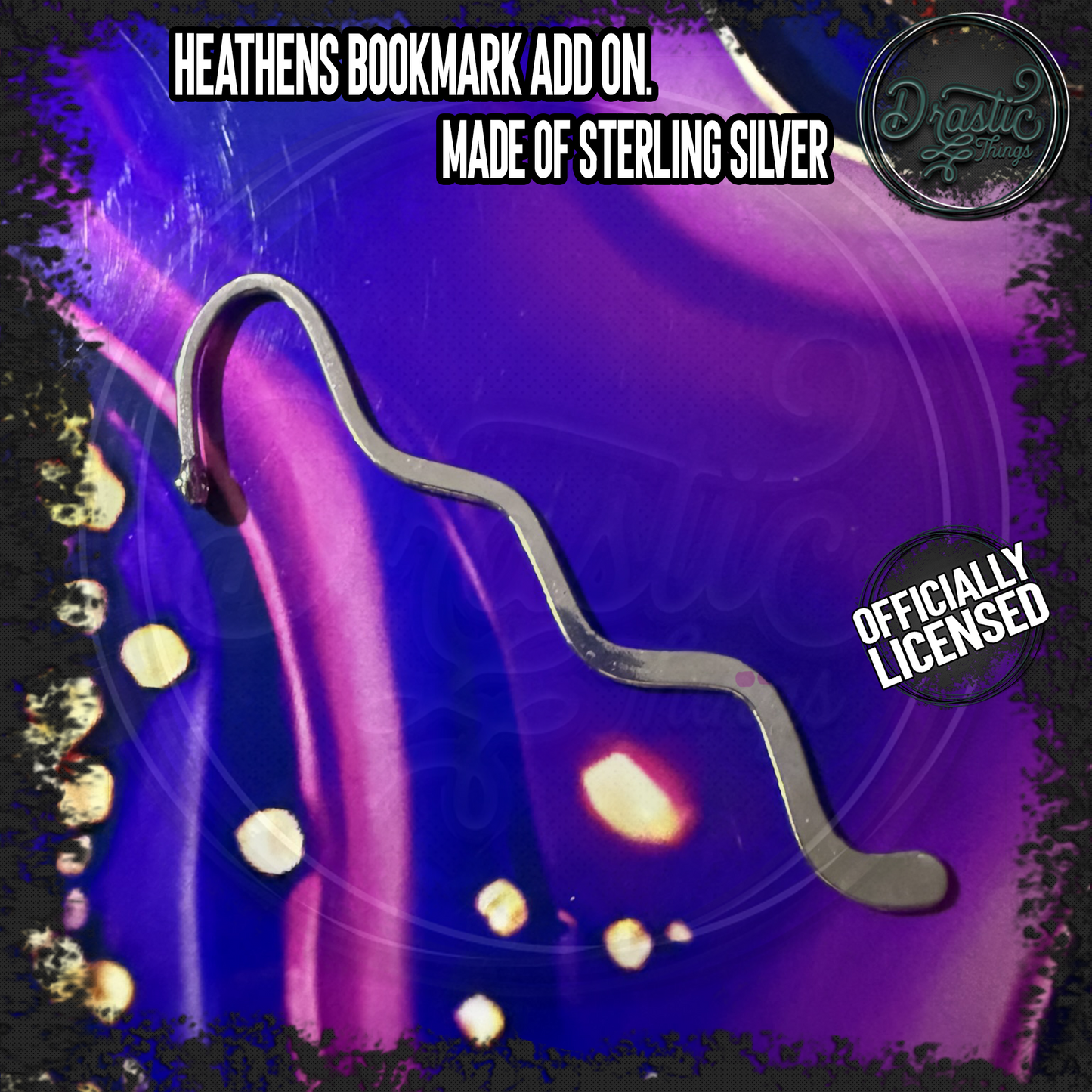 Rina Kent | Officially Licensed | Heathens Cup Charms | add on bookmark