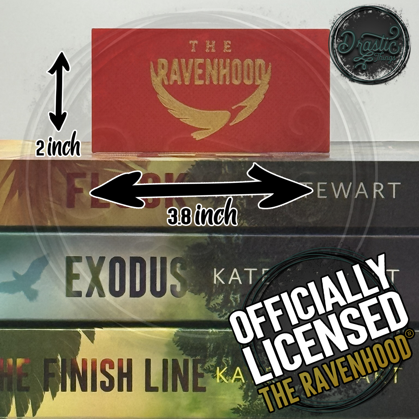 The Ravenhood Series Character Name Plaques.