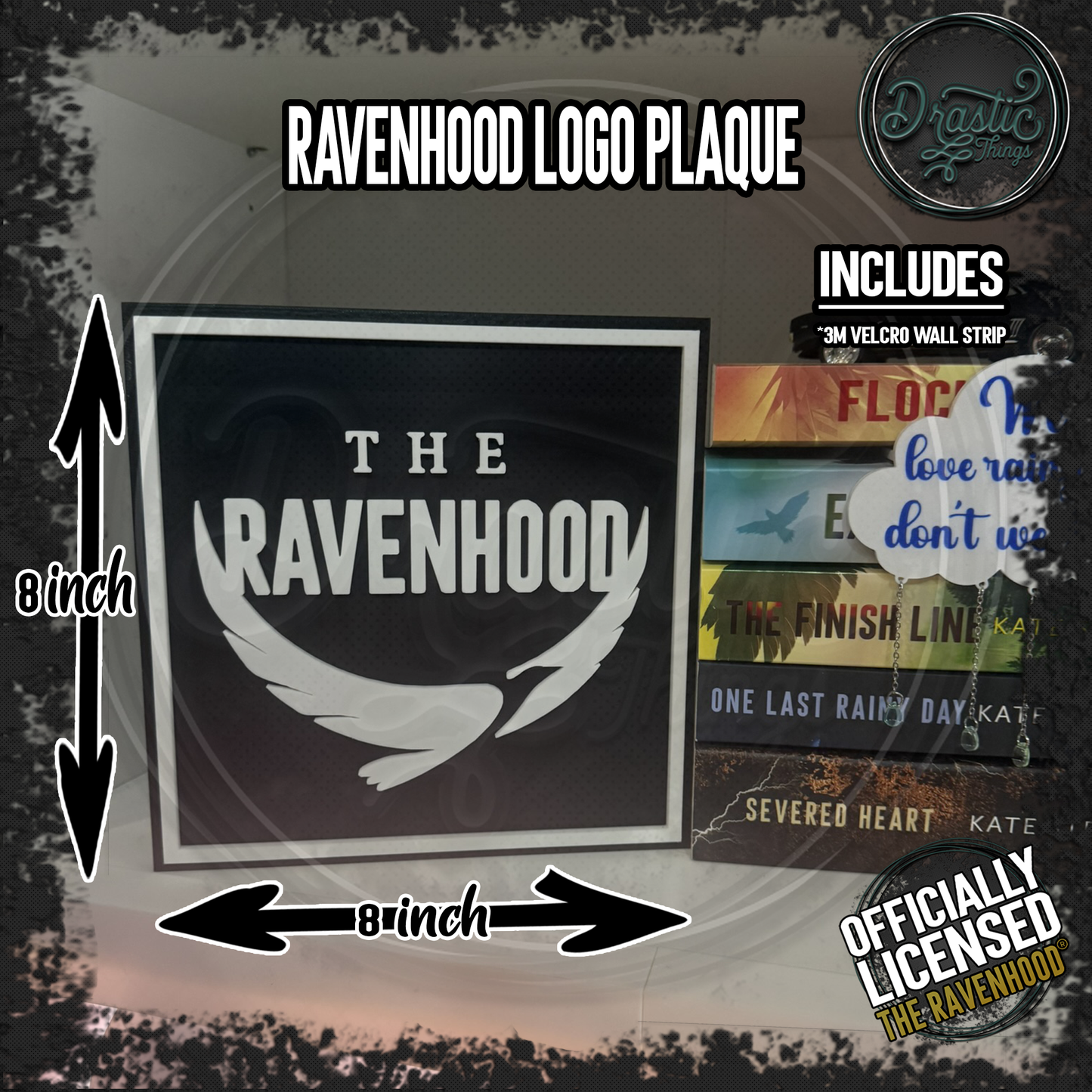 The Ravenhood & Legacy Logo Plaque's