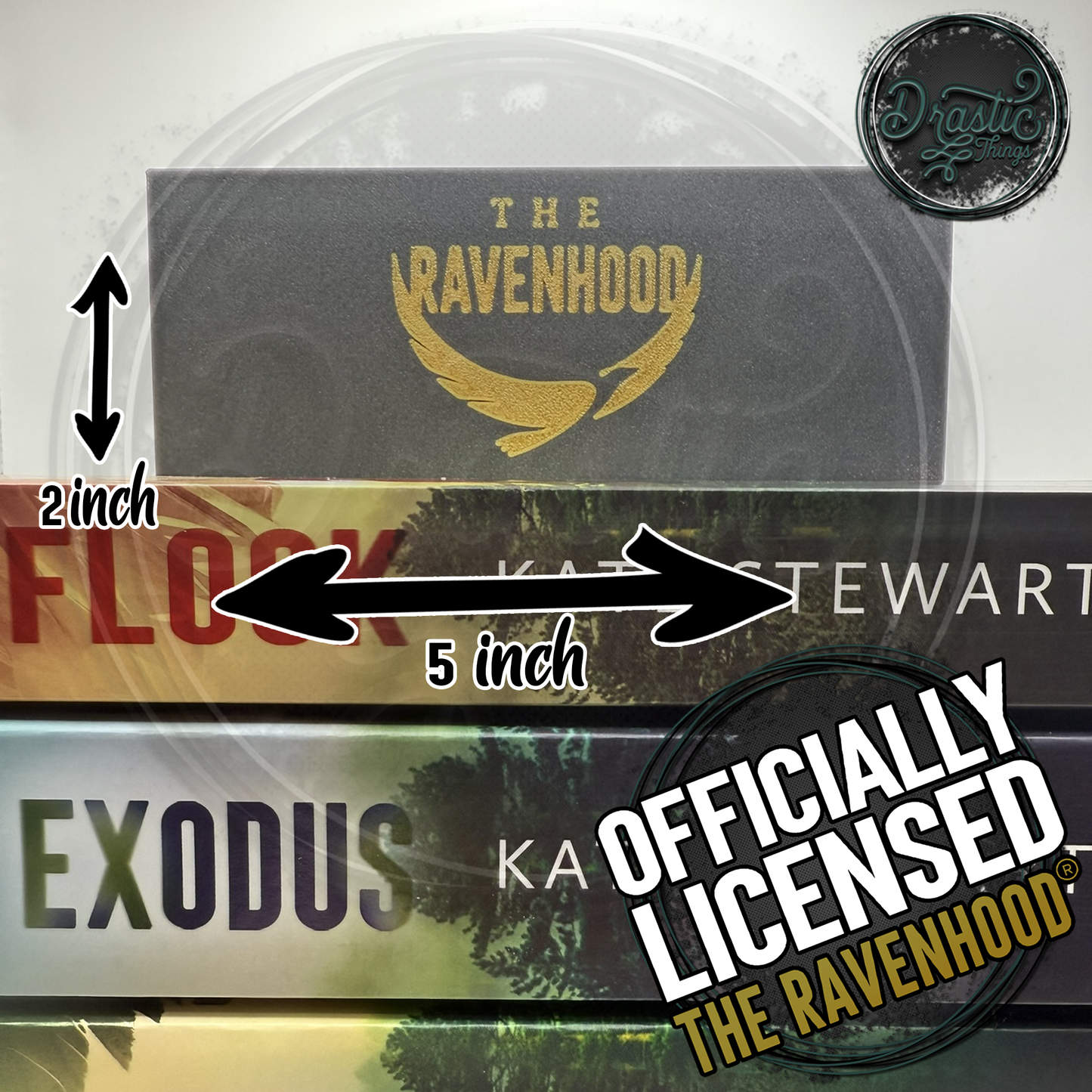 The Ravenhood Series Character Name Plaques.