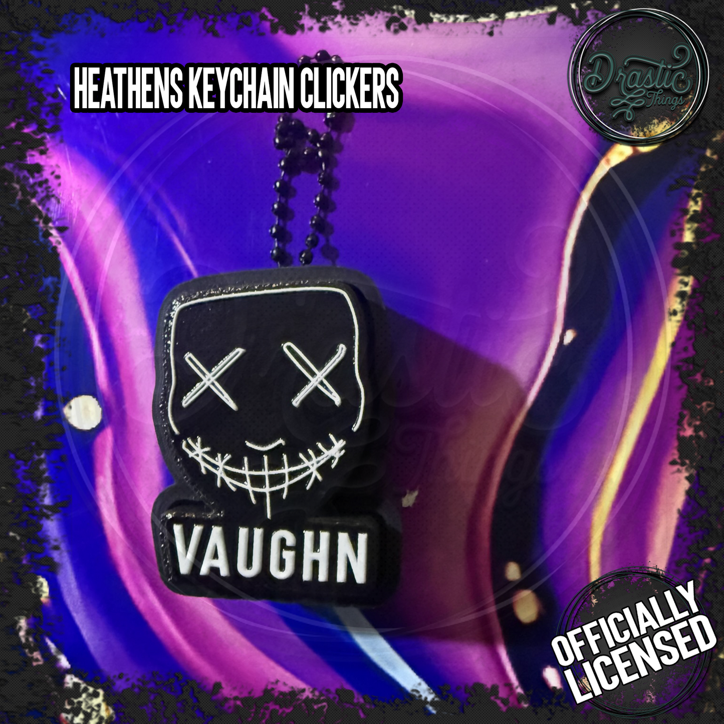 Rina Kent | Officially Licensed | Heathens Keychain Clickers