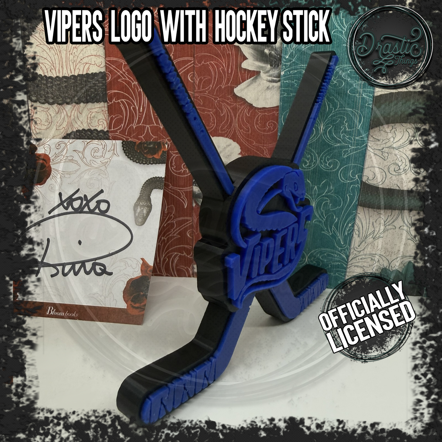 Rina Kent | Officially Licensed | Vipers Bookshelf Decor