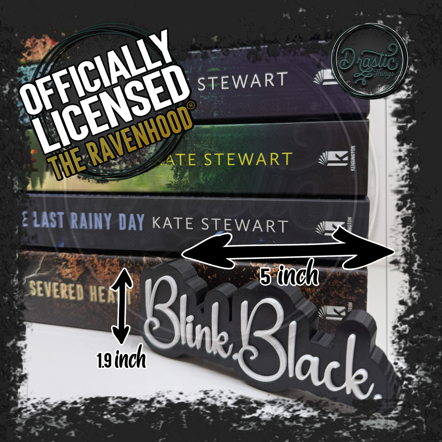 Blink. Black.