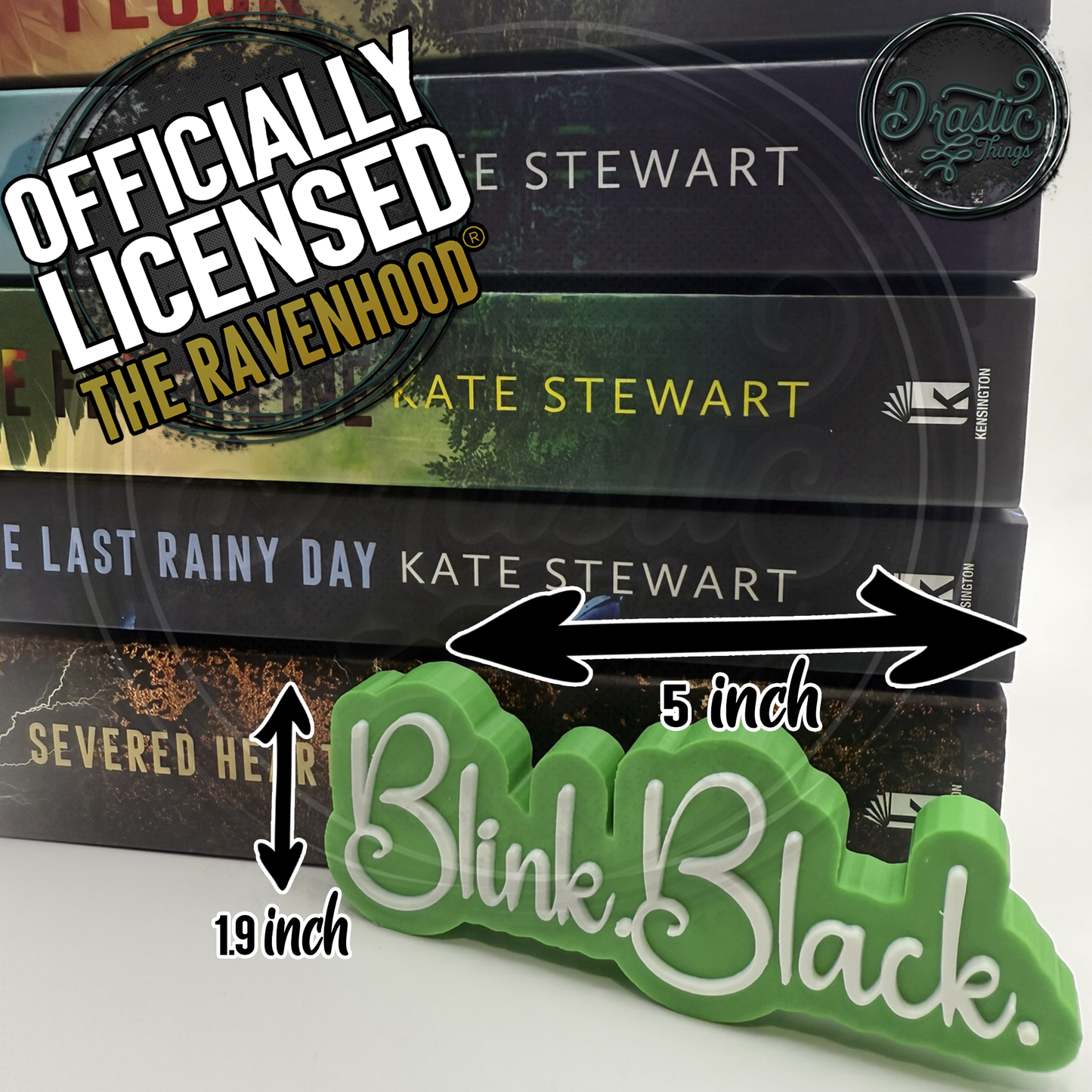 Blink. Black.
