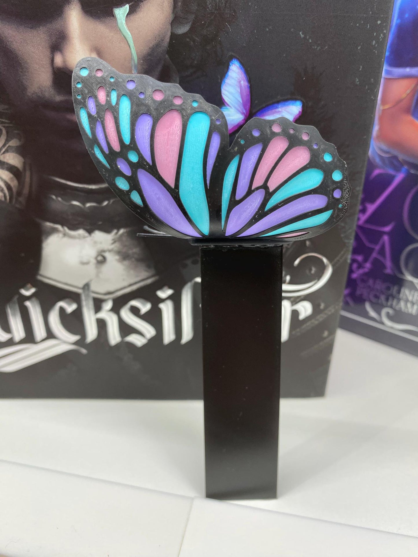 Butterfly bookmark. 3d printed. Monarch Butterfly bookmark.